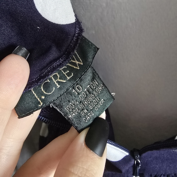 Vintage J. Crew Navy Dress - Picture 4 of 6